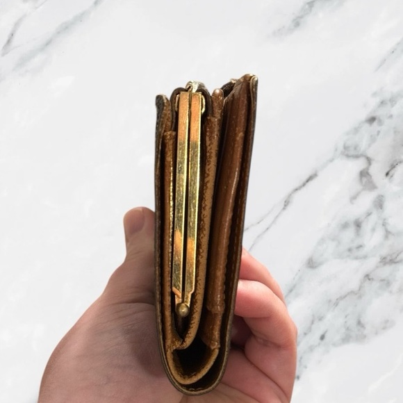 Louis Vuitton Monogram Porte Monnaie Billets Viennois Kisslock Compact Wallet - Picture 4 of 12
